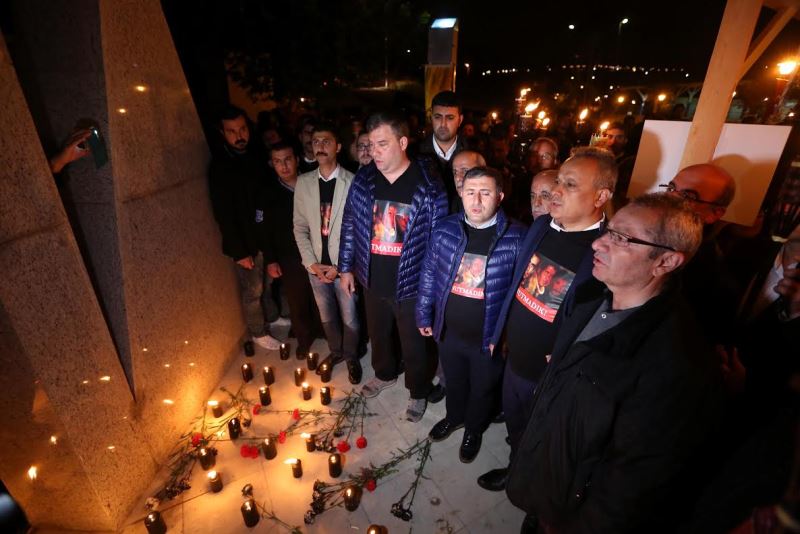 Buca'da 'Üç Fidan'a anlamlı anma
