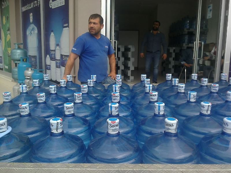 Tankerle 'yeşil' su servisi...