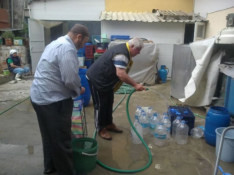 Tankerle 'yeşil' su servisi...