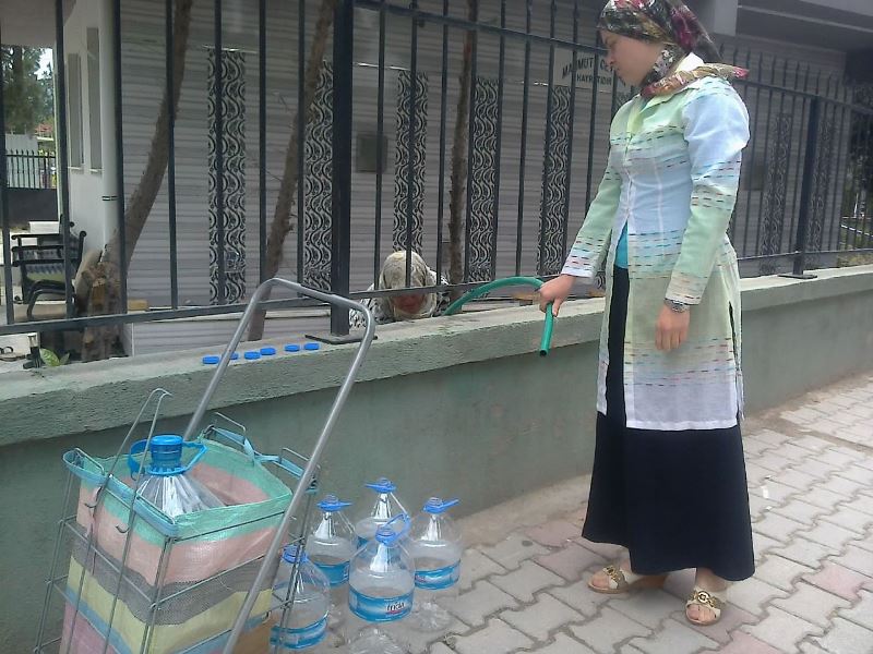 Tankerle 'yeşil' su servisi...