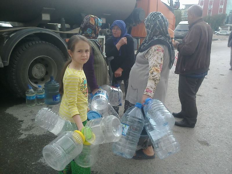 Tankerle 'yeşil' su servisi...
