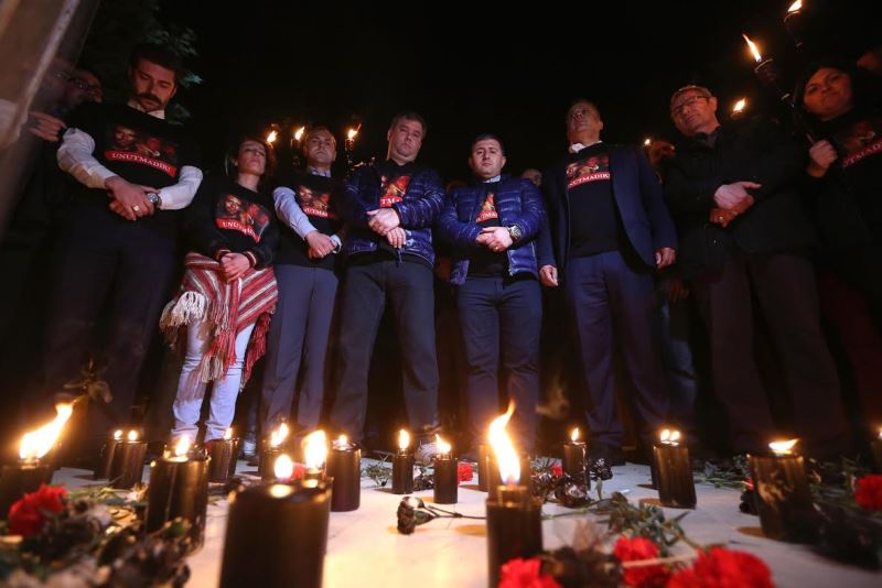 Buca'da 'Üç Fidan'a anlamlı anma
