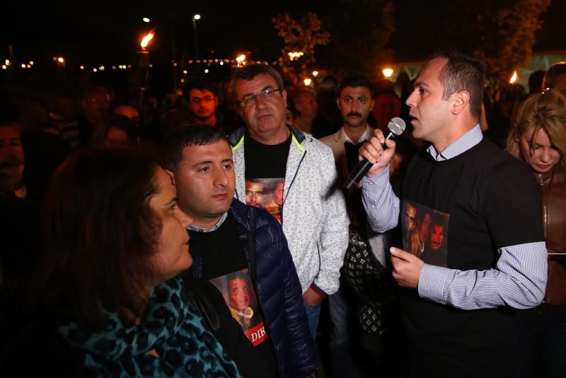 Buca'da 'Üç Fidan'a anlamlı anma