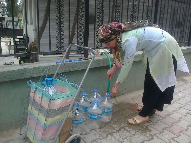 Tankerle 'yeşil' su servisi...