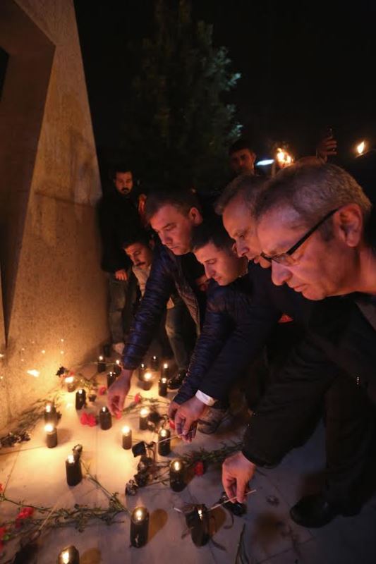 Buca'da 'Üç Fidan'a anlamlı anma