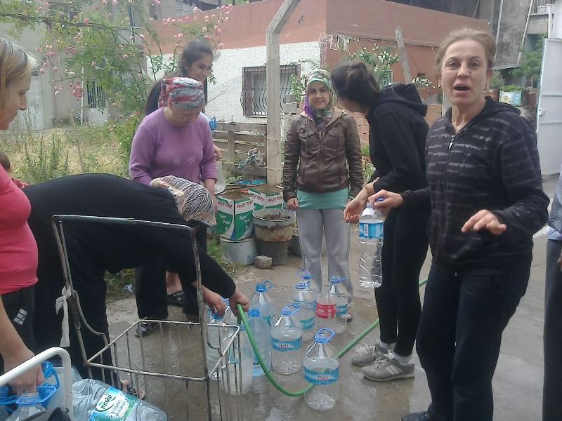 Tankerle 'yeşil' su servisi...