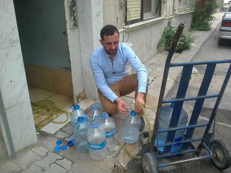 Tankerle 'yeşil' su servisi...