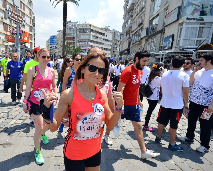 İzmir koşamayanlar için koştu!