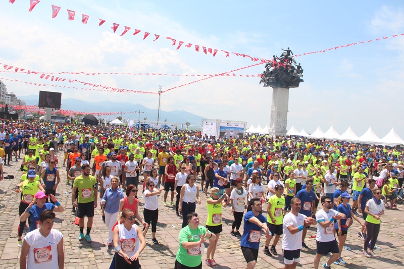 İzmir koşamayanlar için koştu!