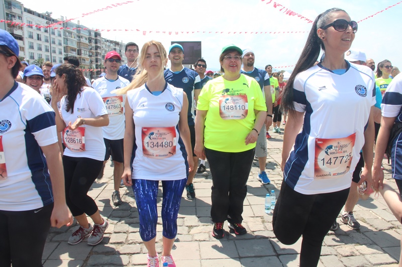 İzmir koşamayanlar için koştu!