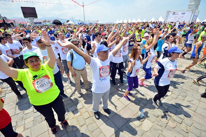 İzmir koşamayanlar için koştu!