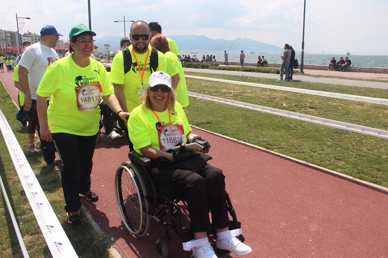 İzmir koşamayanlar için koştu!