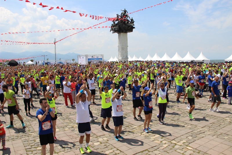 İzmir koşamayanlar için koştu!