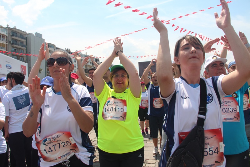 İzmir koşamayanlar için koştu!