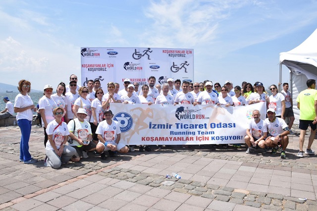 İzmir koşamayanlar için koştu!