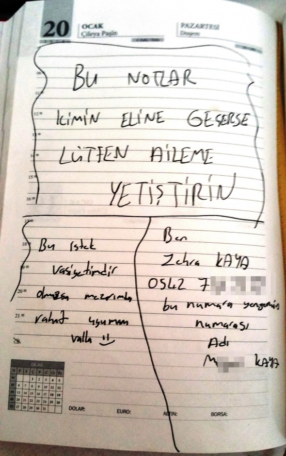 Terörist kızın pişmanlık dolu mektubu