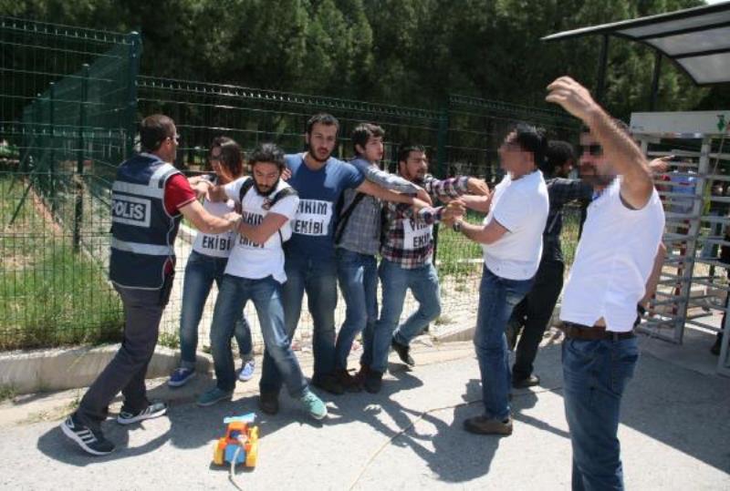 Ege Üniversitesi'ni karıştıran eylem!