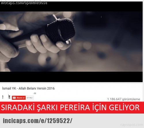 Kupa gitti capsler patladı