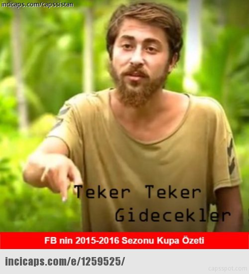 Kupa gitti capsler patladı