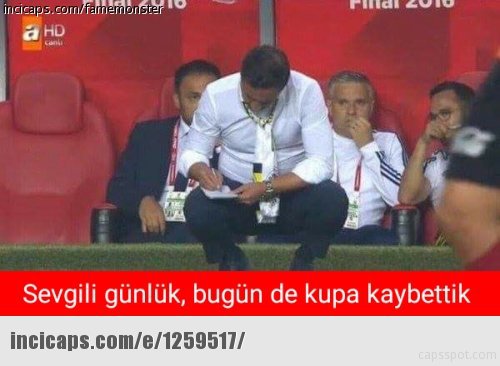Kupa gitti capsler patladı