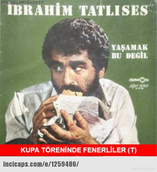 Kupa gitti capsler patladı