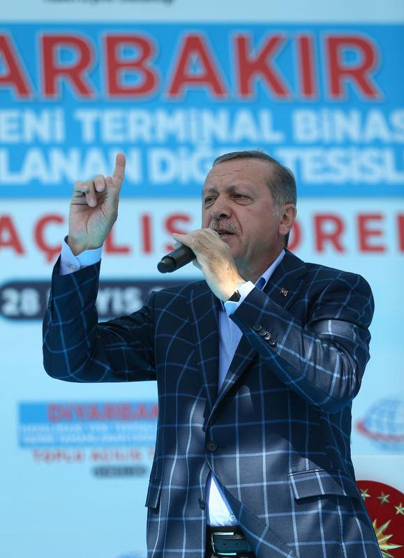 Cumhurbaşkanı Erdoğan Diyarbakır'da...