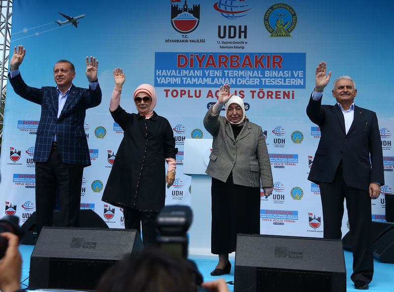 Cumhurbaşkanı Erdoğan Diyarbakır'da...