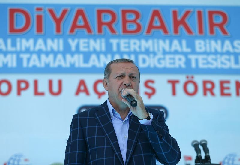 Cumhurbaşkanı Erdoğan Diyarbakır'da...