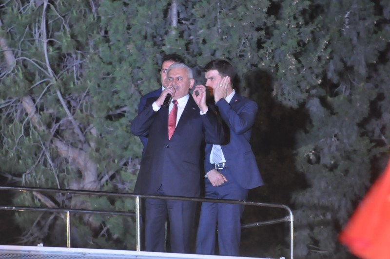 Erdoğan ve Yıldırım İzmir'de