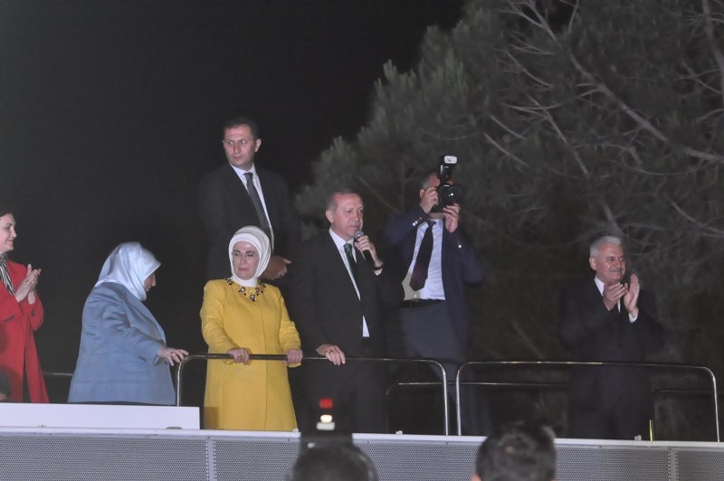 Erdoğan ve Yıldırım İzmir'de