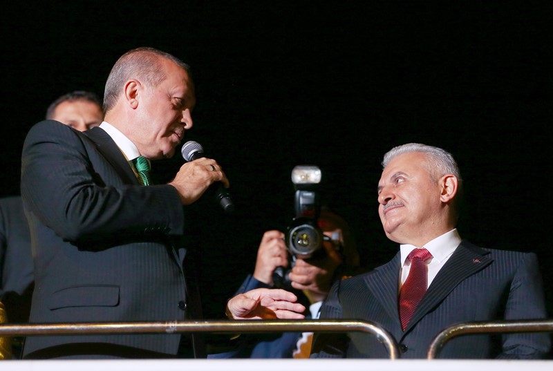 Erdoğan ve Yıldırım İzmir'de