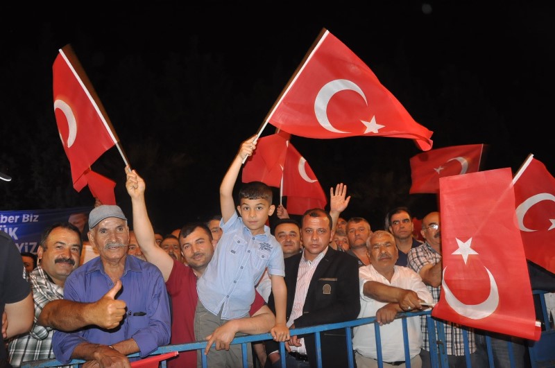 Erdoğan ve Yıldırım İzmir'de