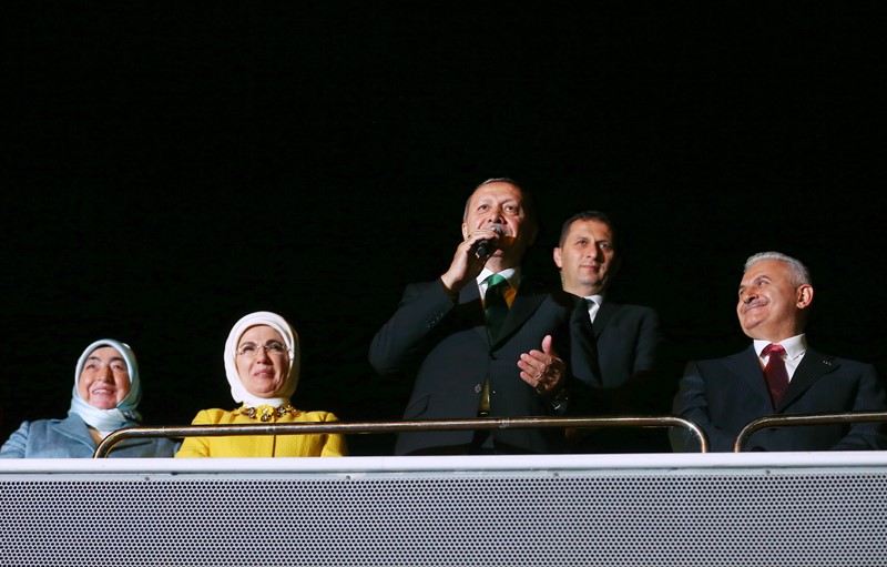 Erdoğan ve Yıldırım İzmir'de