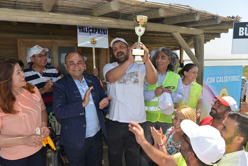 Çiğli kıyıları pırıl pırıl