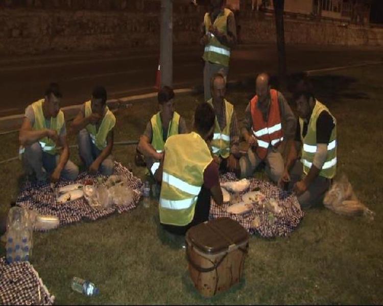 Orta refüjde sahur