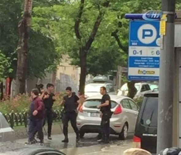 İstanbul'daki kalleş saldırıdan ilk görüntüler!