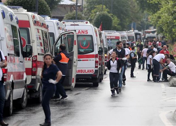 İstanbul'daki kalleş saldırıdan ilk görüntüler!