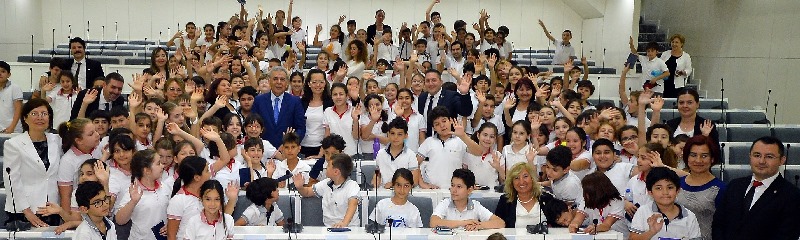 Çocuklar sordu, Başkan Kocaoğlu yanıtladı