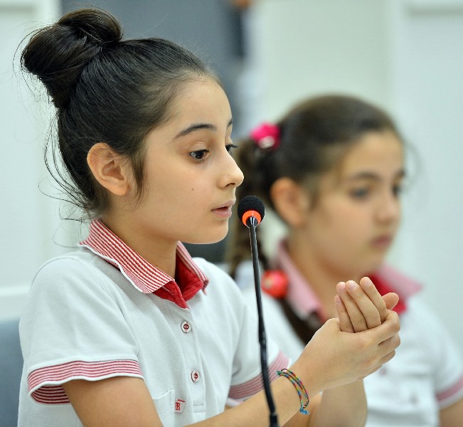 Çocuklar sordu, Başkan Kocaoğlu yanıtladı