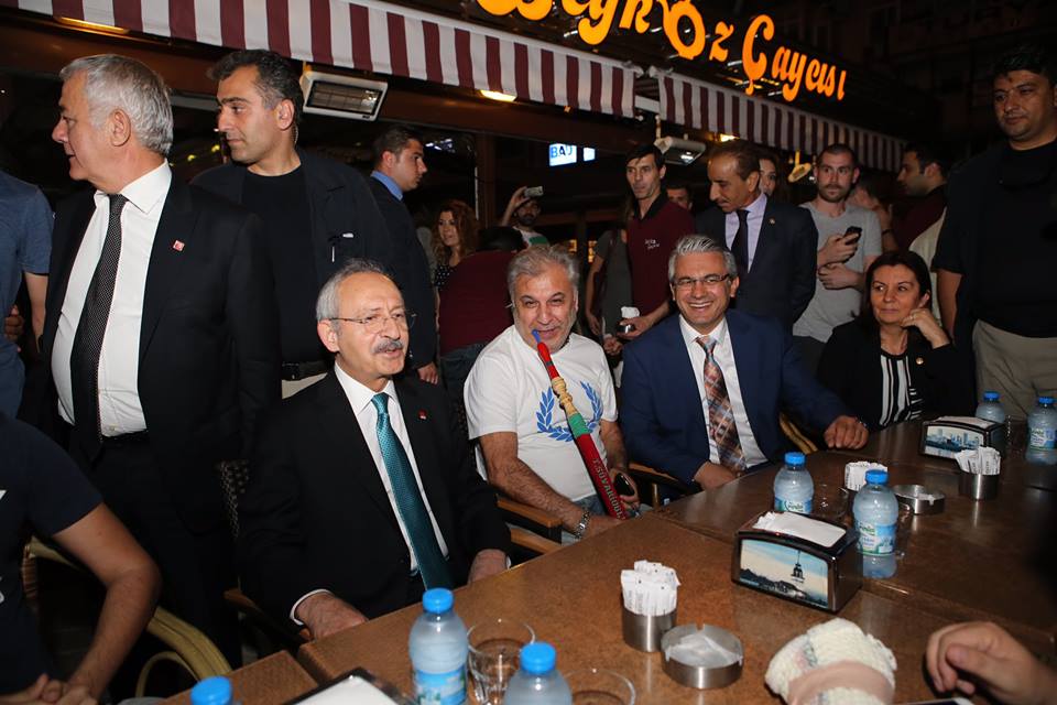 CHP liderinden kaleye sürpriz ziyaret!