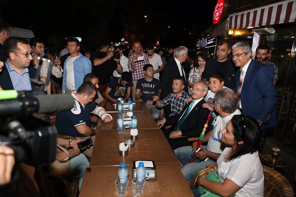 CHP liderinden kaleye sürpriz ziyaret!