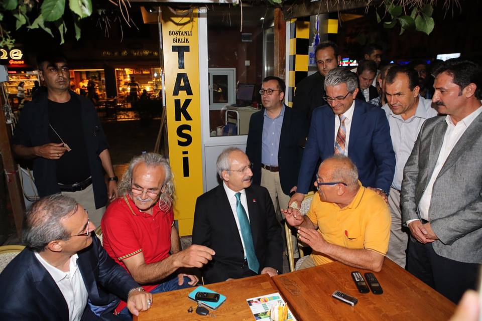 CHP liderinden kaleye sürpriz ziyaret!