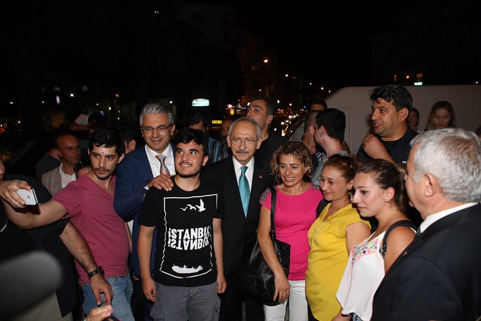 CHP liderinden kaleye sürpriz ziyaret!