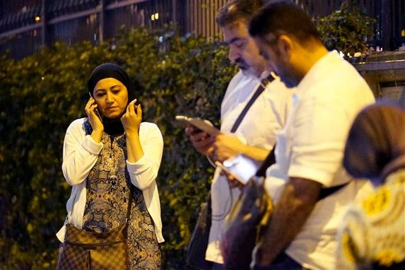 Patlamalardan sonra ilk görüntüler