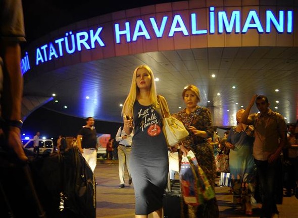 Patlamalardan sonra ilk görüntüler
