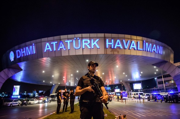 Patlamalardan sonra ilk görüntüler