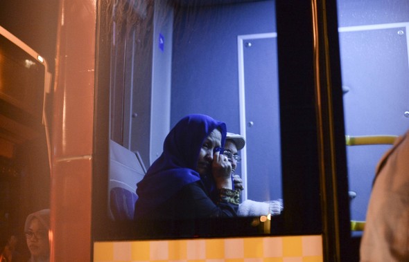 Patlamalardan sonra ilk görüntüler