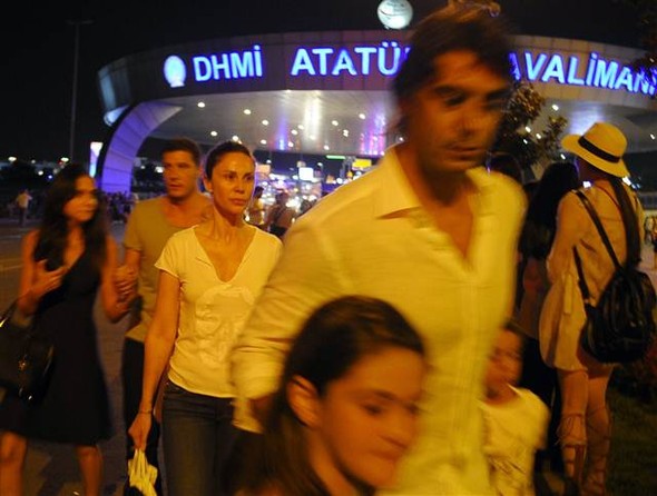 Patlamalardan sonra ilk görüntüler