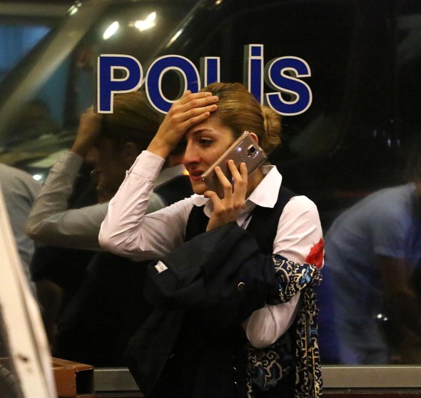Patlamalardan sonra ilk görüntüler