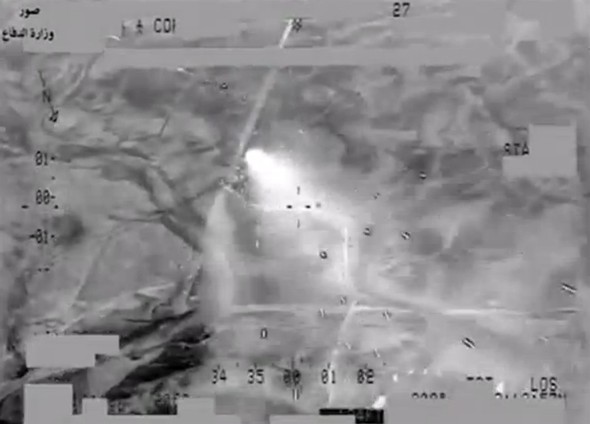 IŞİD militanları böyle vuruldu